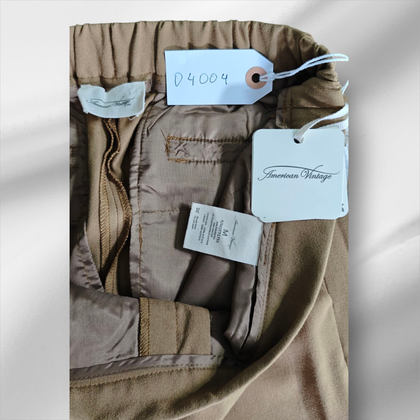 Américain Vintage – Pantalon droit élégant