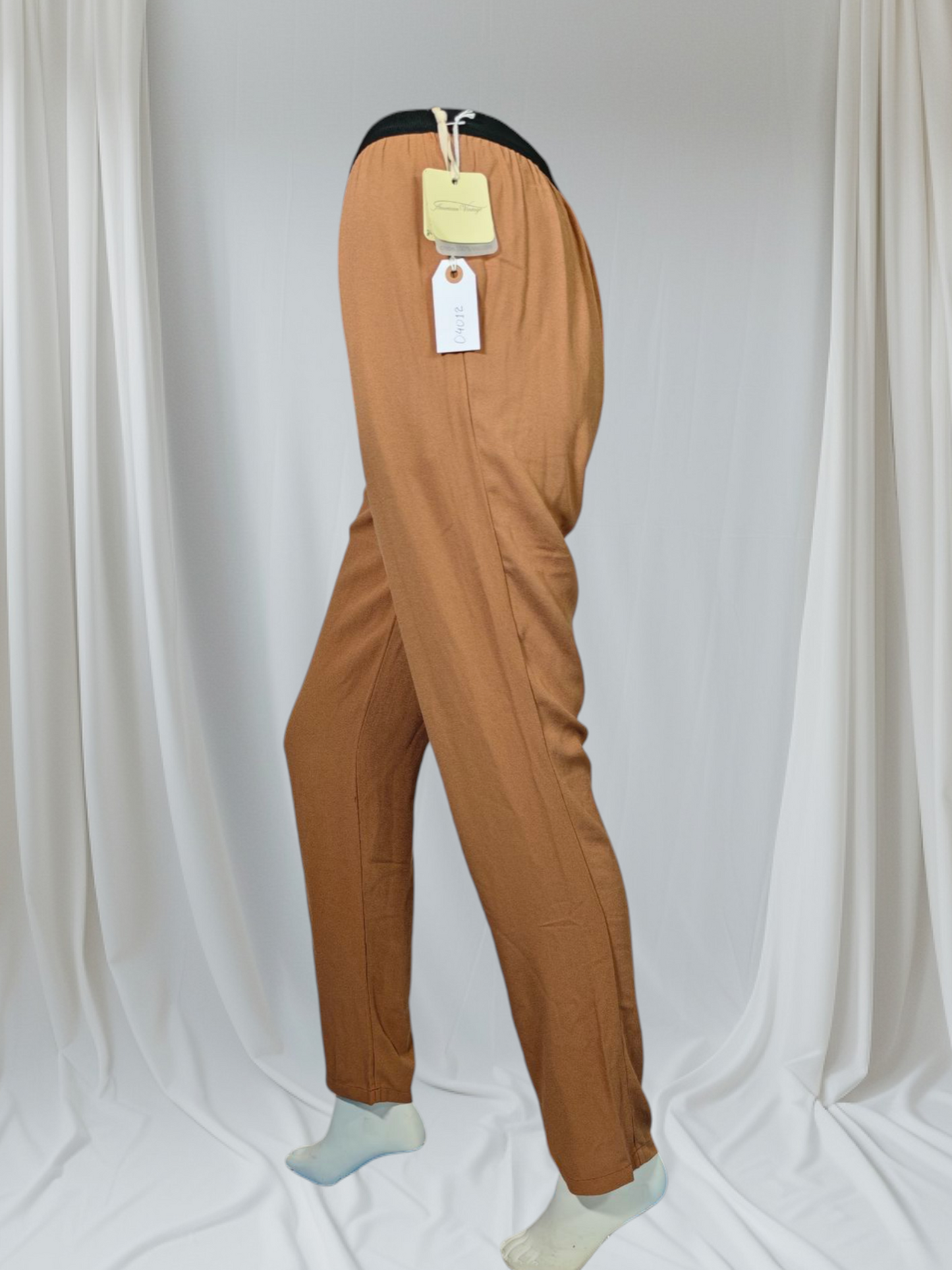 Américain Vintage – Pantalon fluide en crêpe