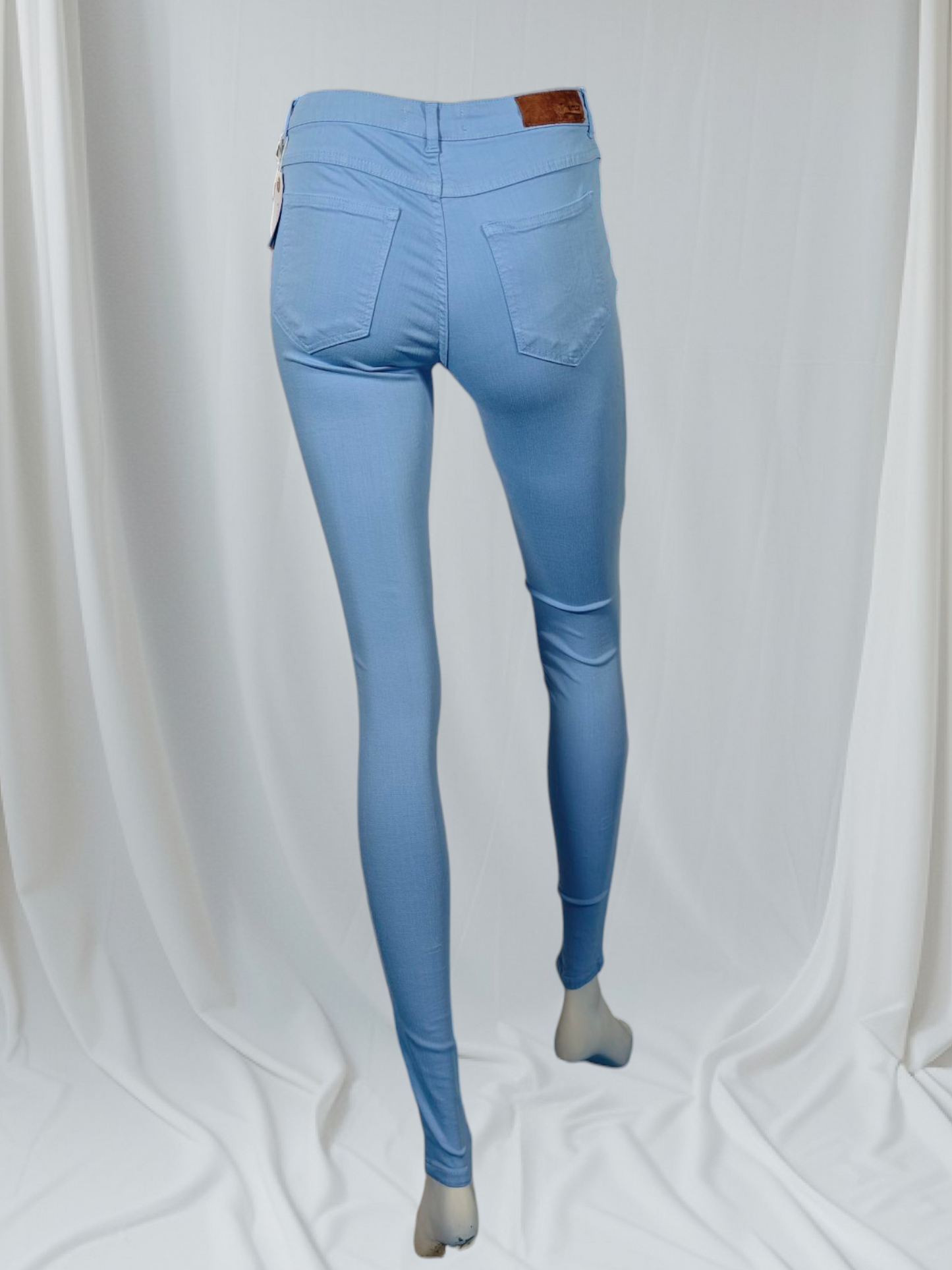 Américain Vintage – Jean skinny bleu clair