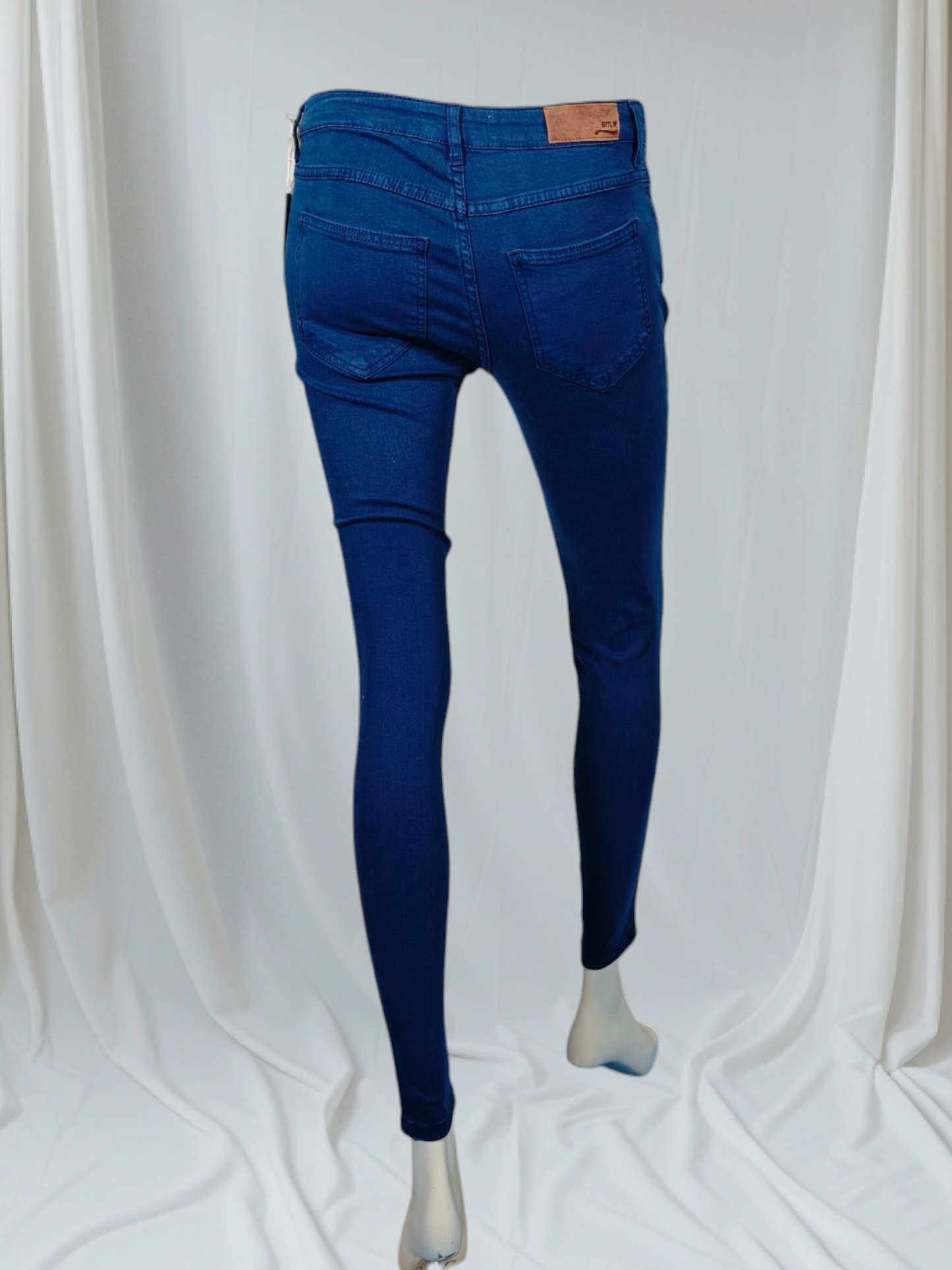 Américain Vintage – Jean skinny bleu Atlantique