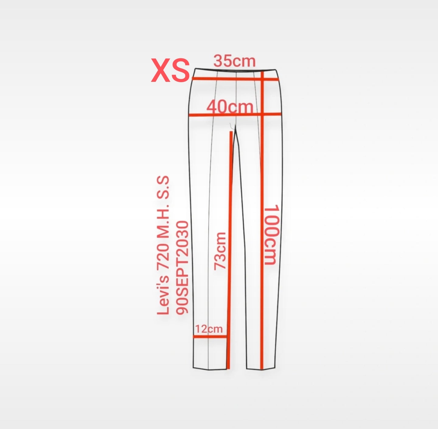 Levi’s Mile High Super Skinny