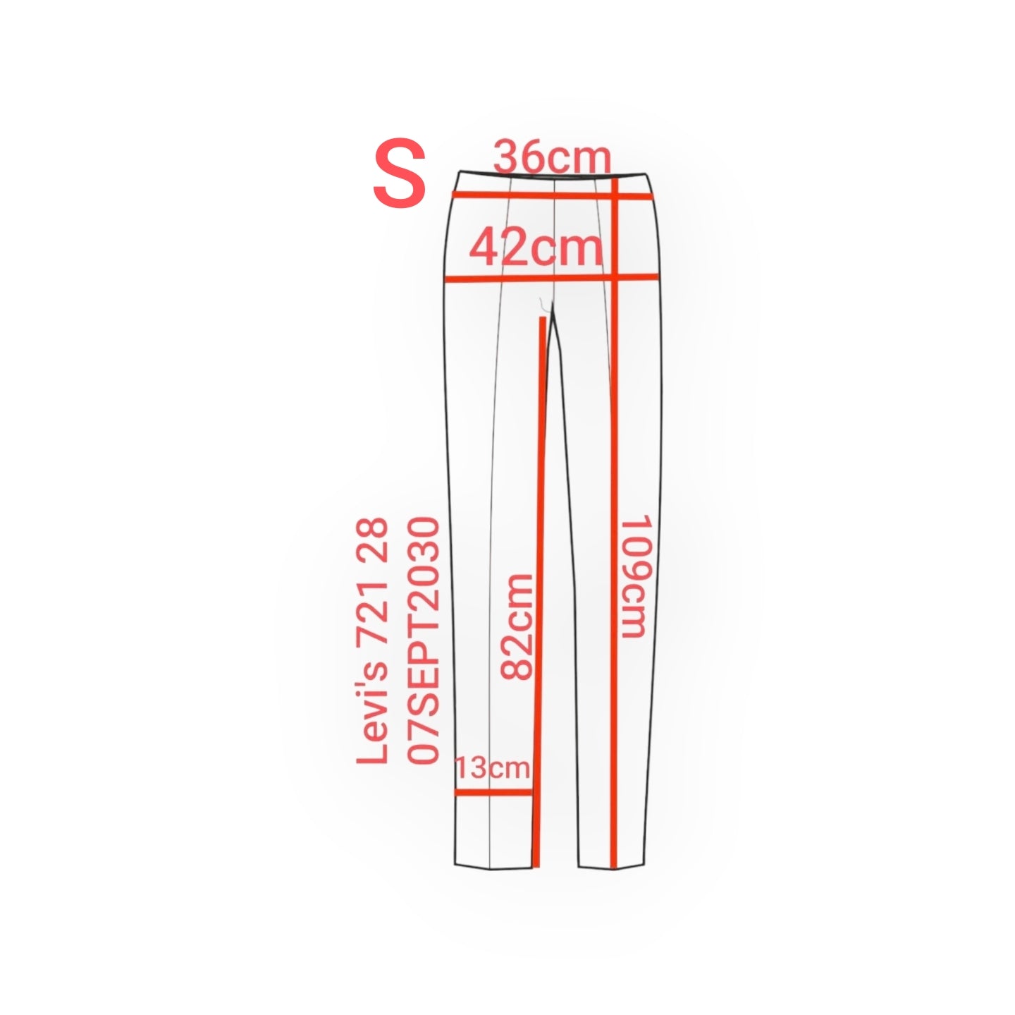 Levi’s 721 High-Rise Skinny