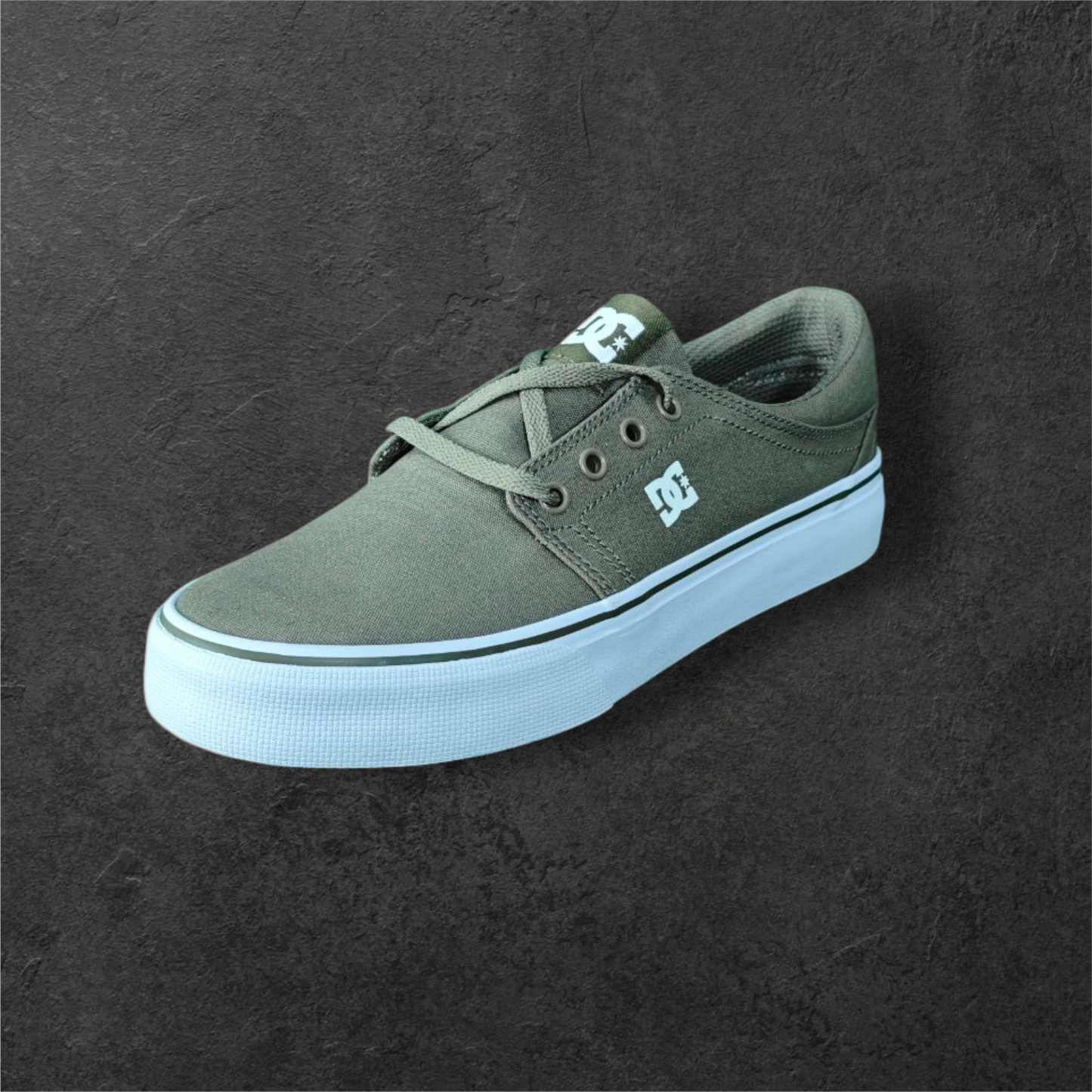 DC Shoes Trase TX Olive/Blanc