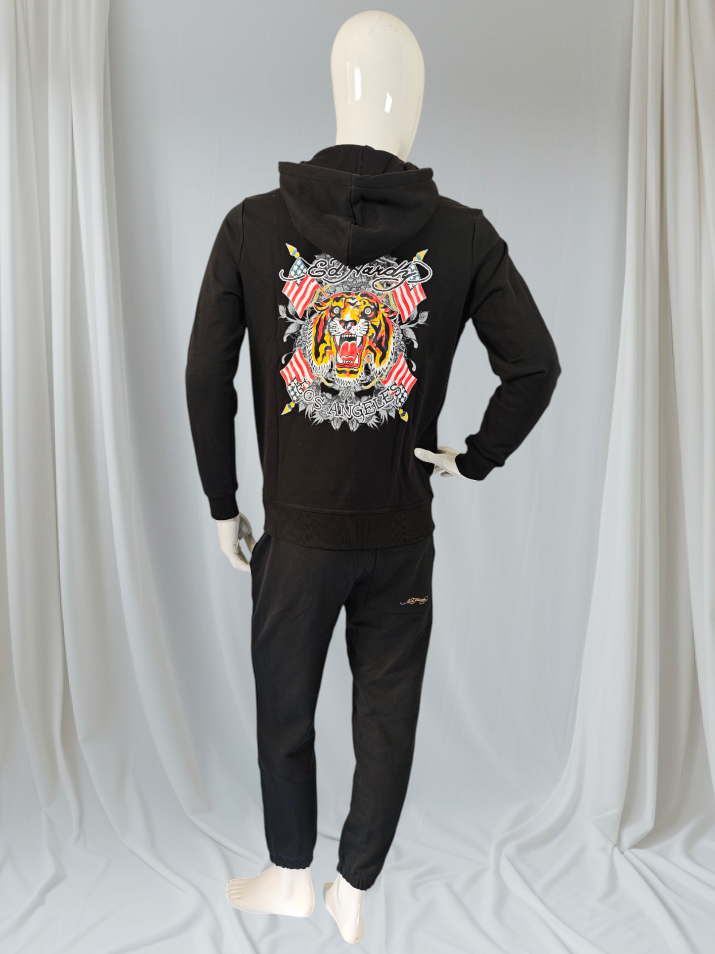 Ed Hardy – Ensemble “Tiger Los Hoody & Wild Love Jogger”