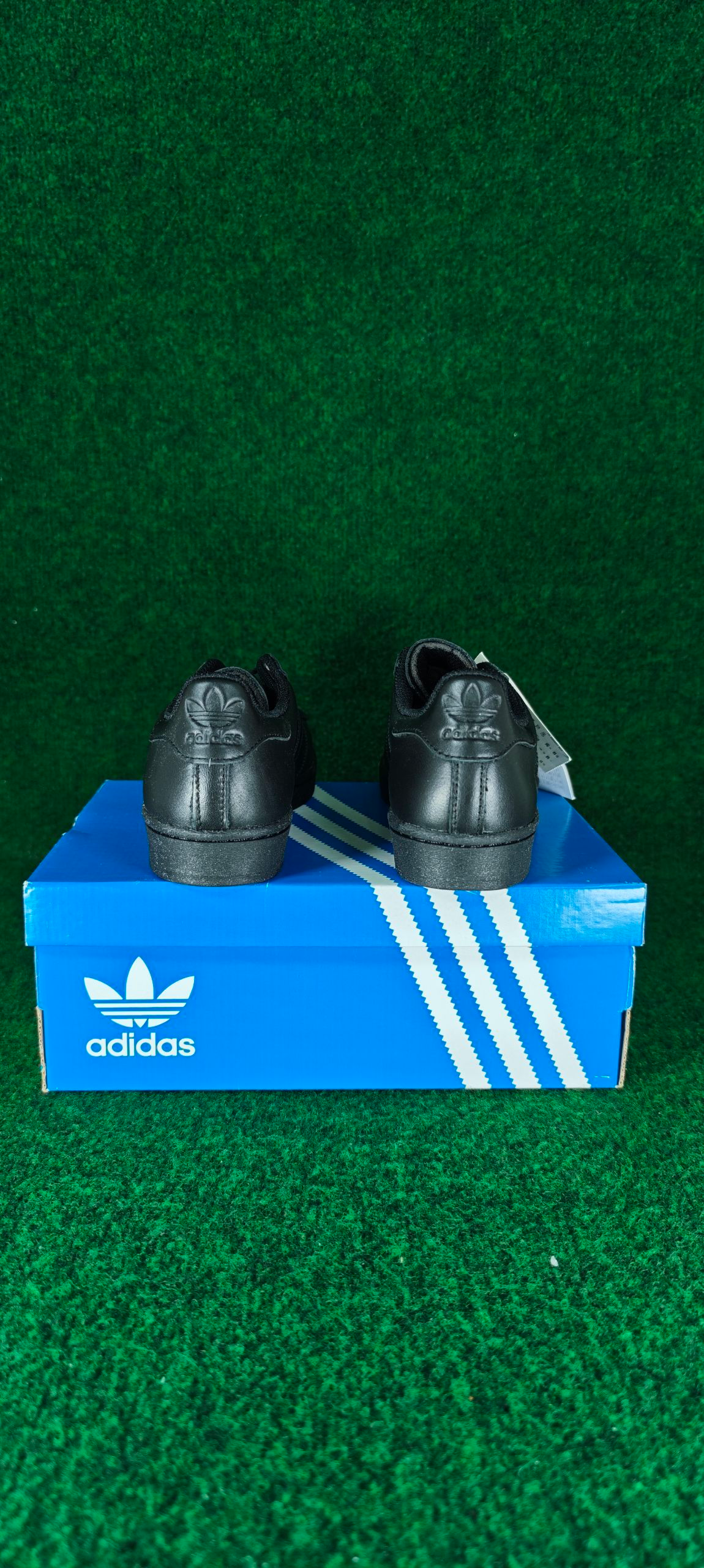 Adidas Superstar W – Noir / Or métallisé / Coque imprimée