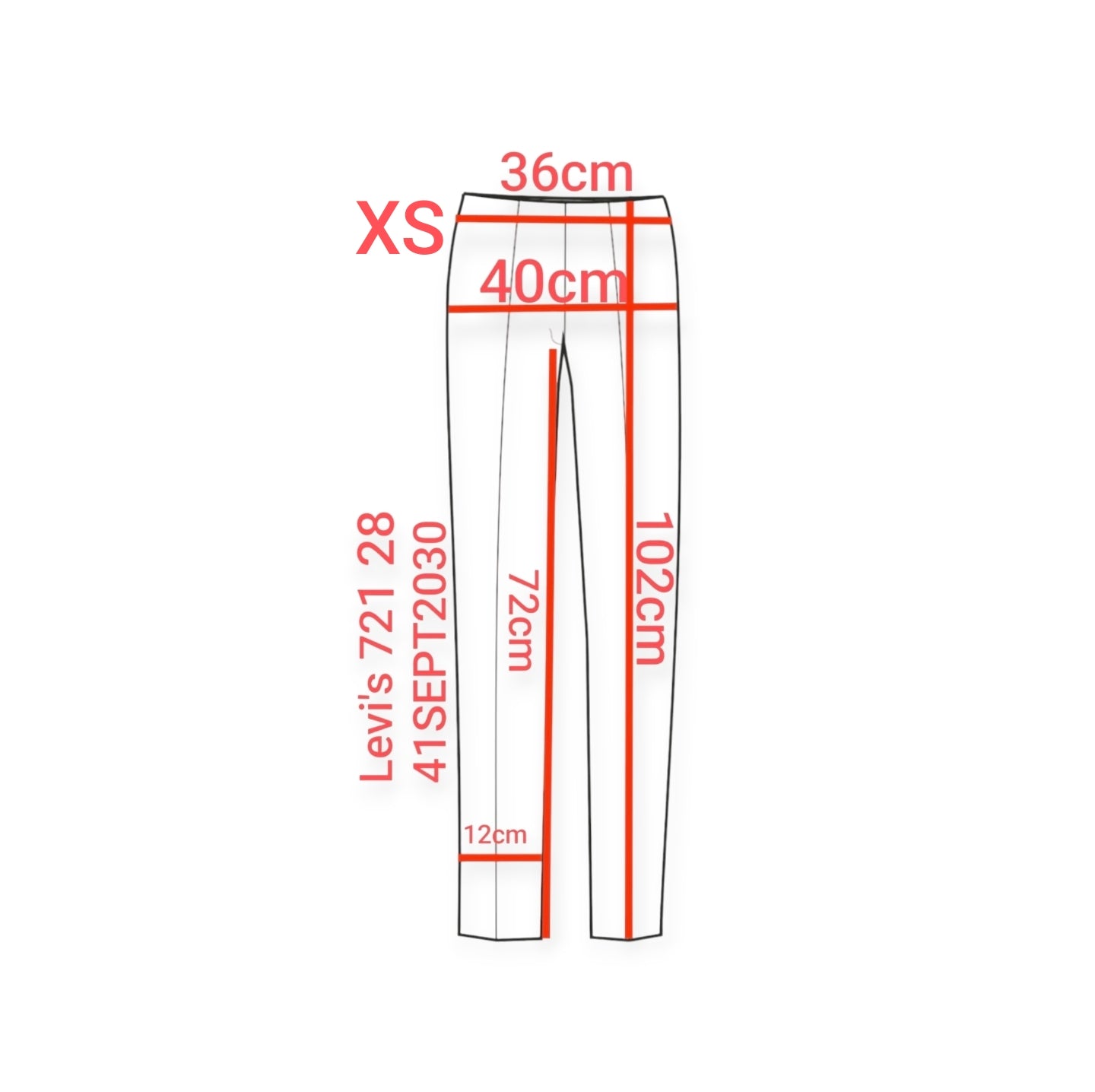 Levi’s 721 High-Rise Skinny