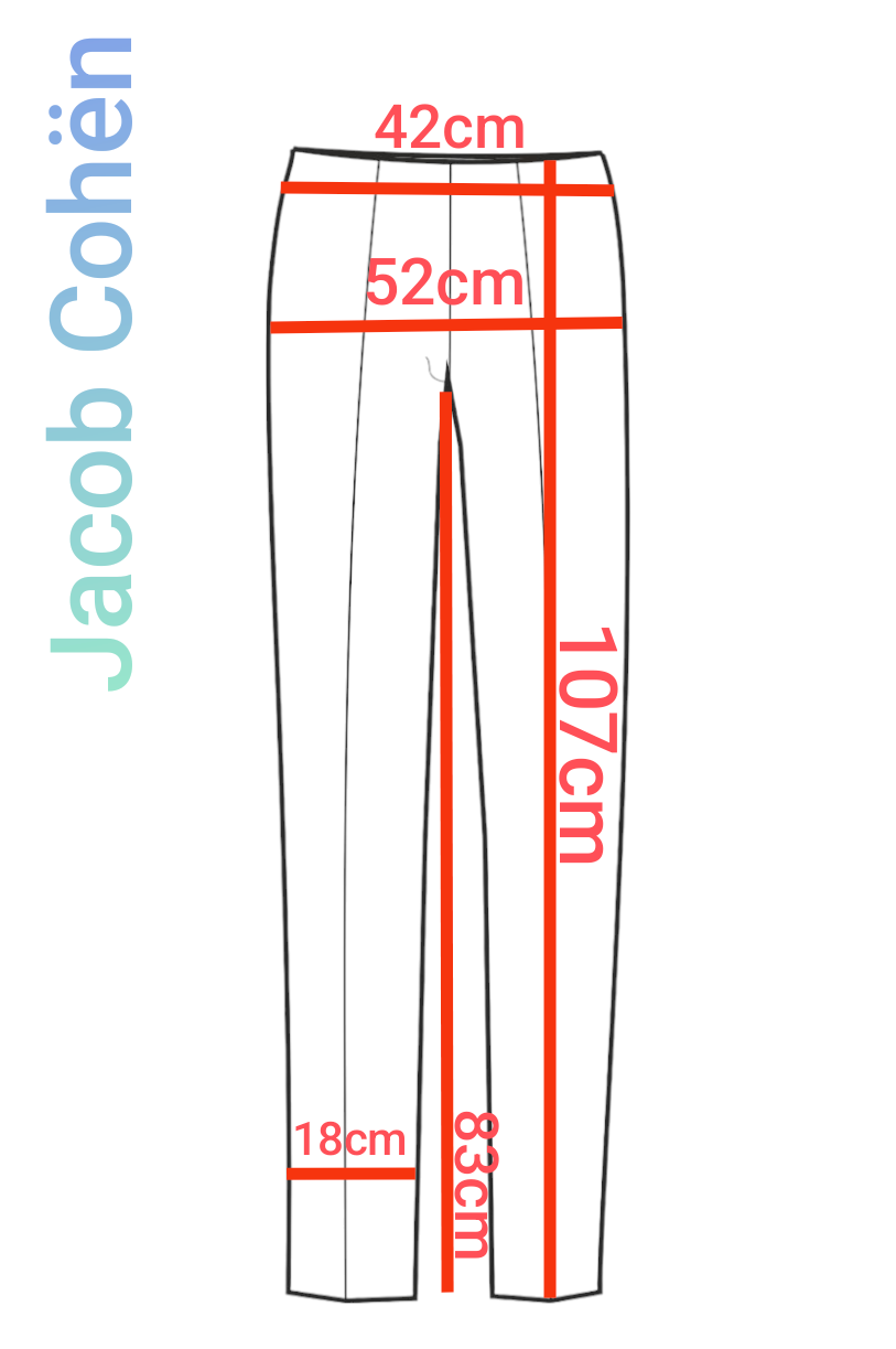 Jacob Cohën – Pantalon Bobby Y99 Slim Fit