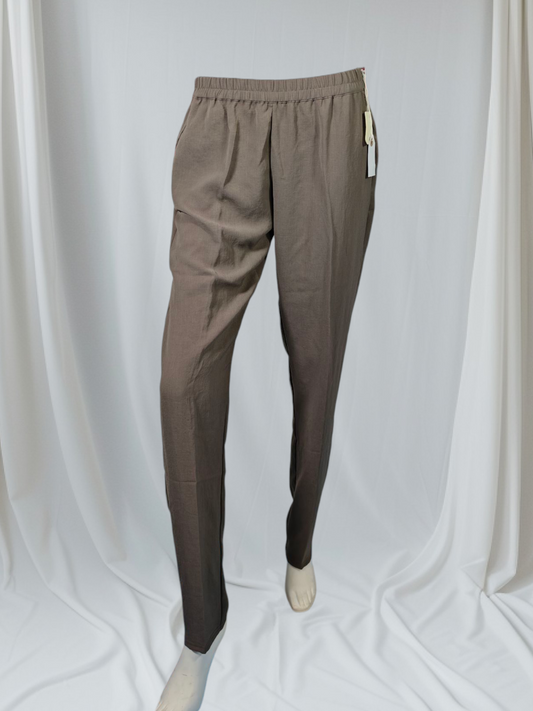 Américain Vintage – Pantalon fluide brun