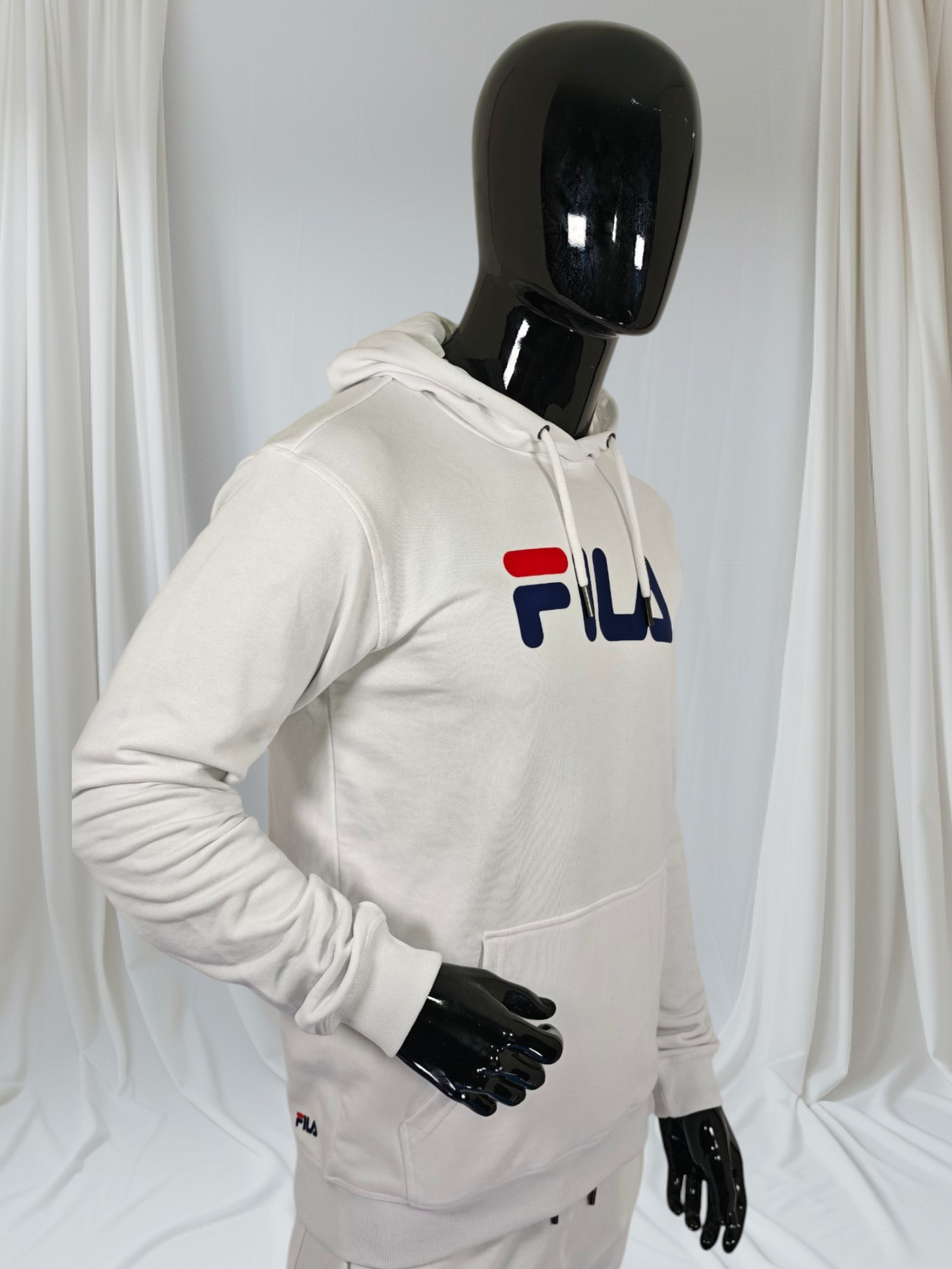 Fila – Sweat à capuche unisexe “Bright White”
