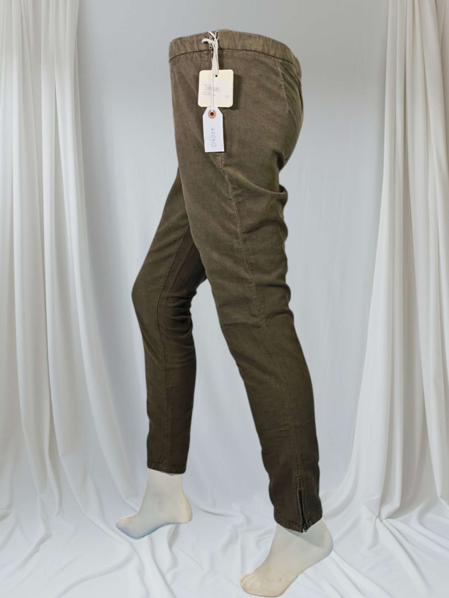 Américain Vintage – Pantalon slim kaki