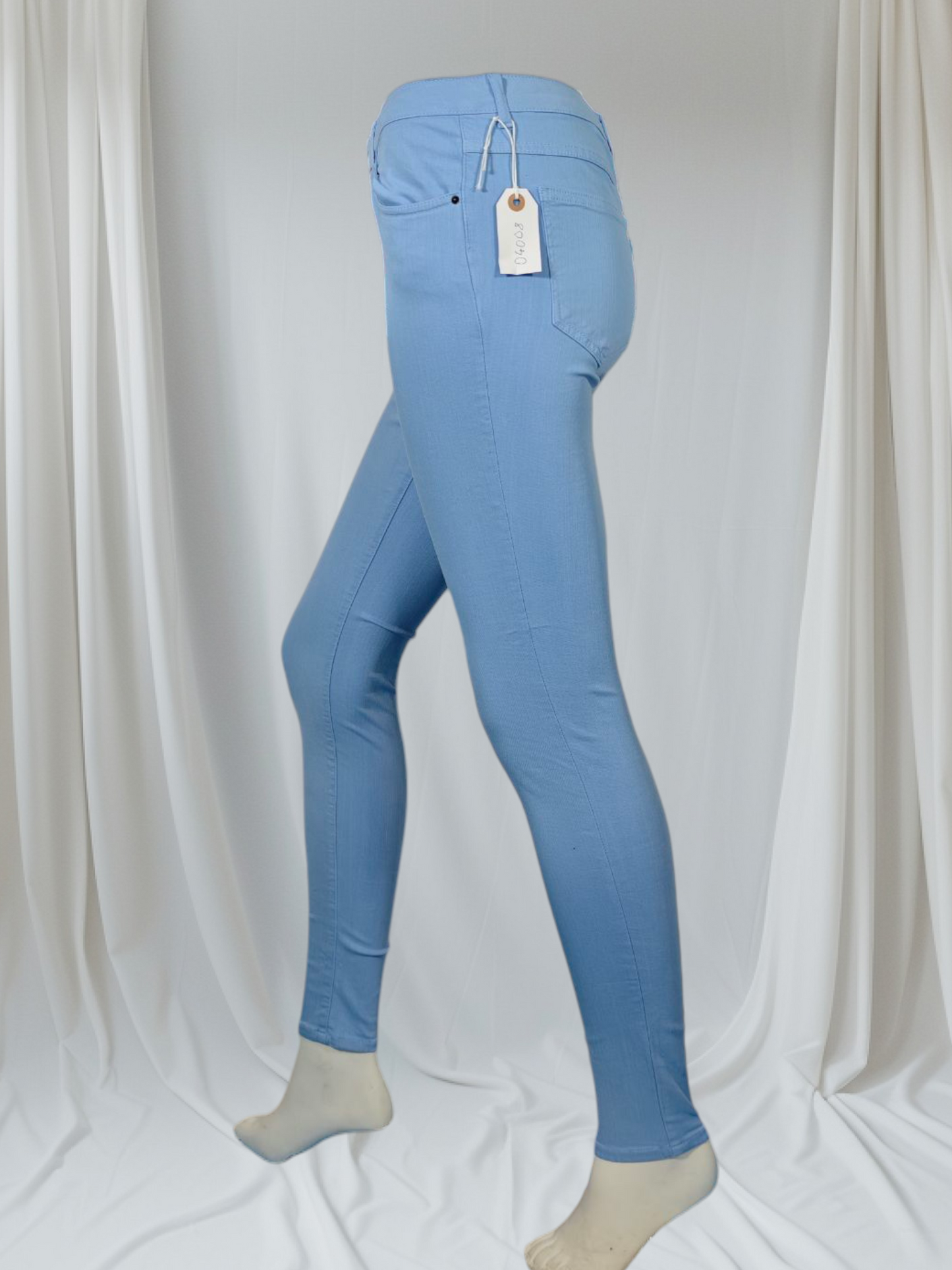 Américain Vintage – Jean skinny bleu clair