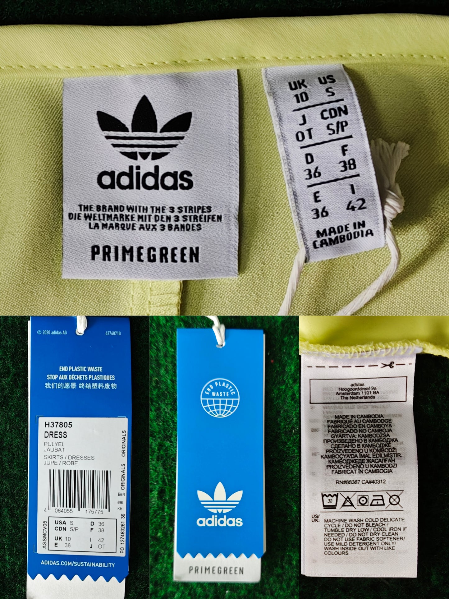 Adidas Originals – Robe “Primegreen Dress”