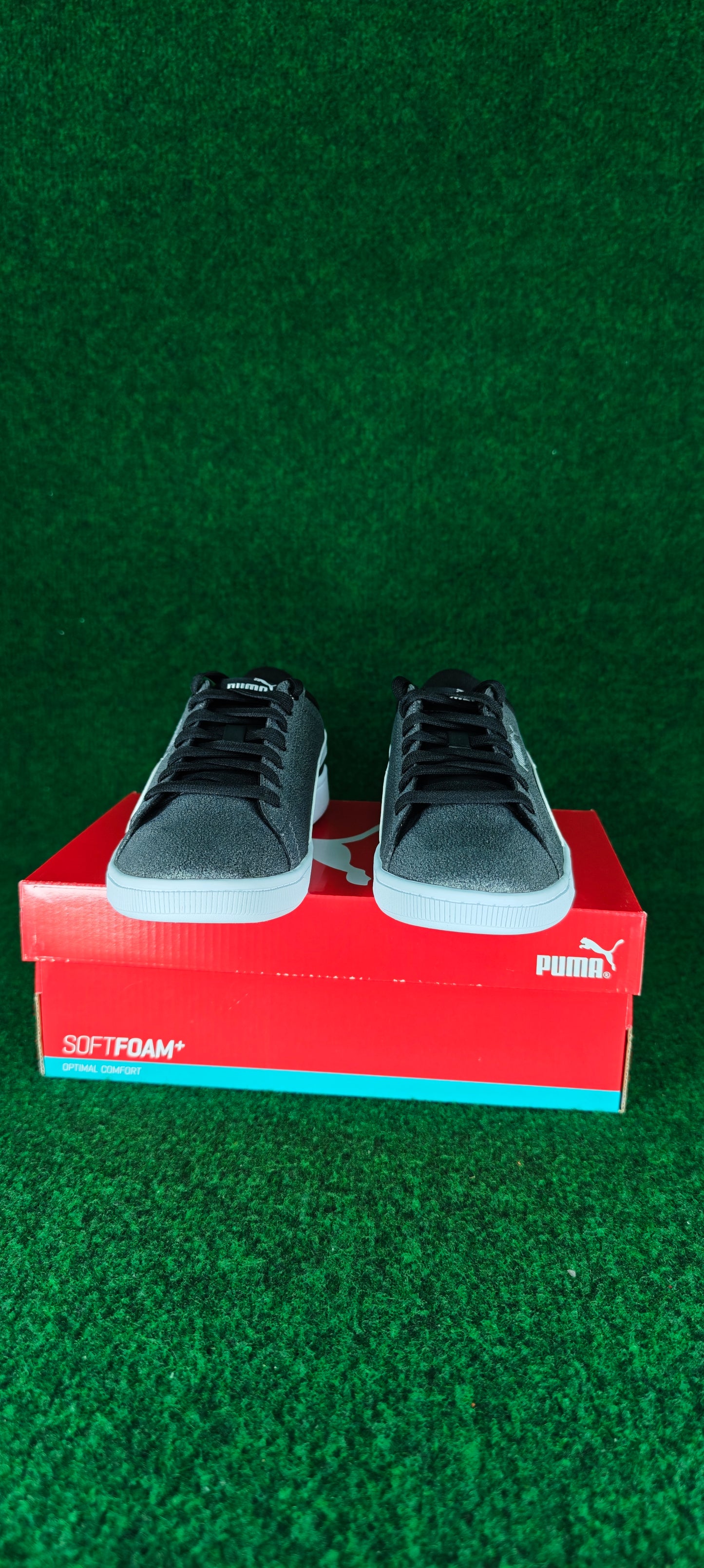 Puma Vikky v2 Glitz 2 Jr – Argent / Blanc / Noir
