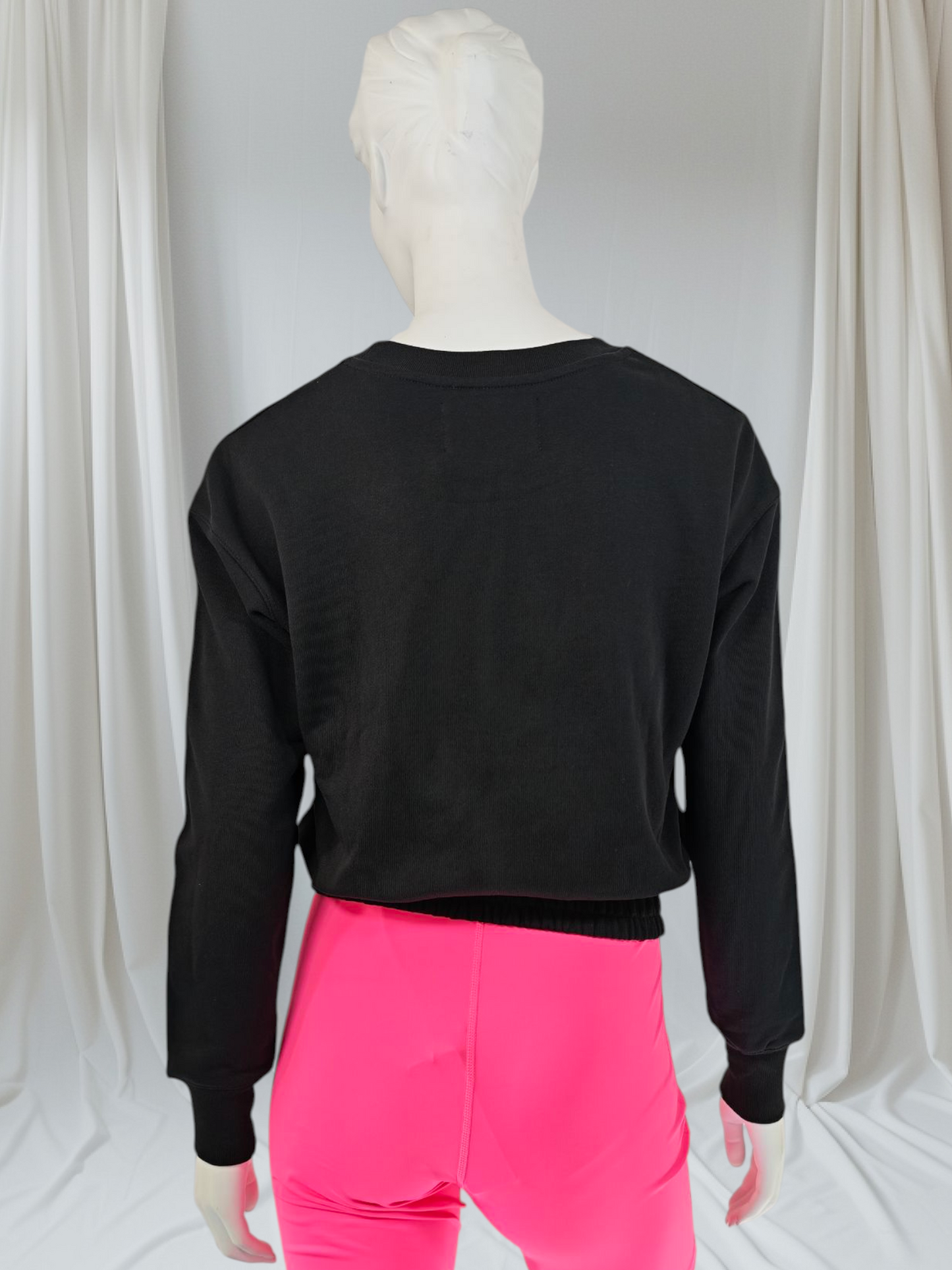 Calvin Klein Jeans – Sweat court à logo sur les manches