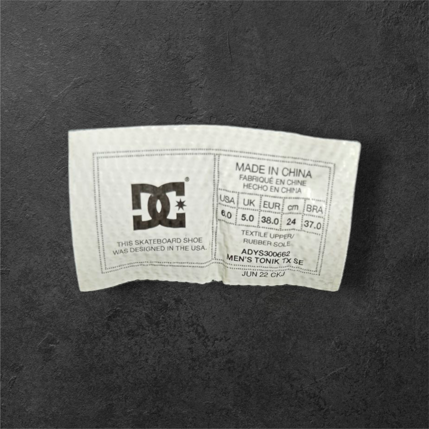 DC Shoes Tonik TX SE – Gris/Blanc