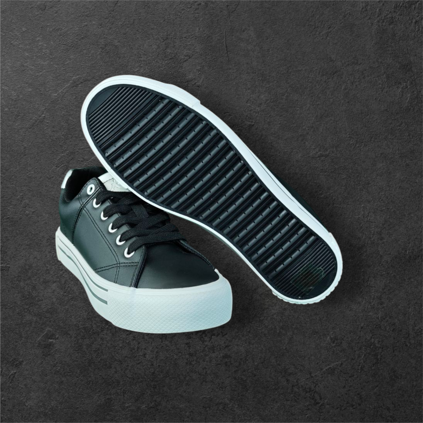 Kappa Sneakers Noires & Blanches