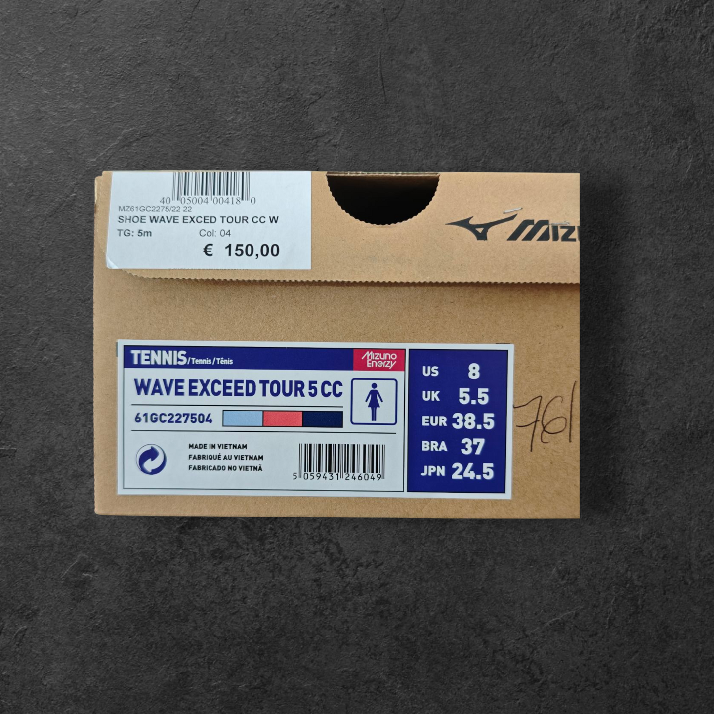 Les Mizuno Wave Exceed Tour 5 CC