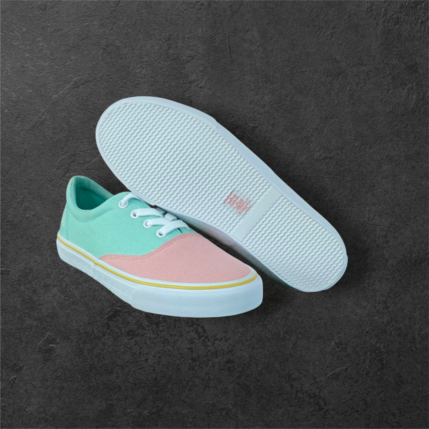 Kappa Sneakers Azure-Rose-Jaune