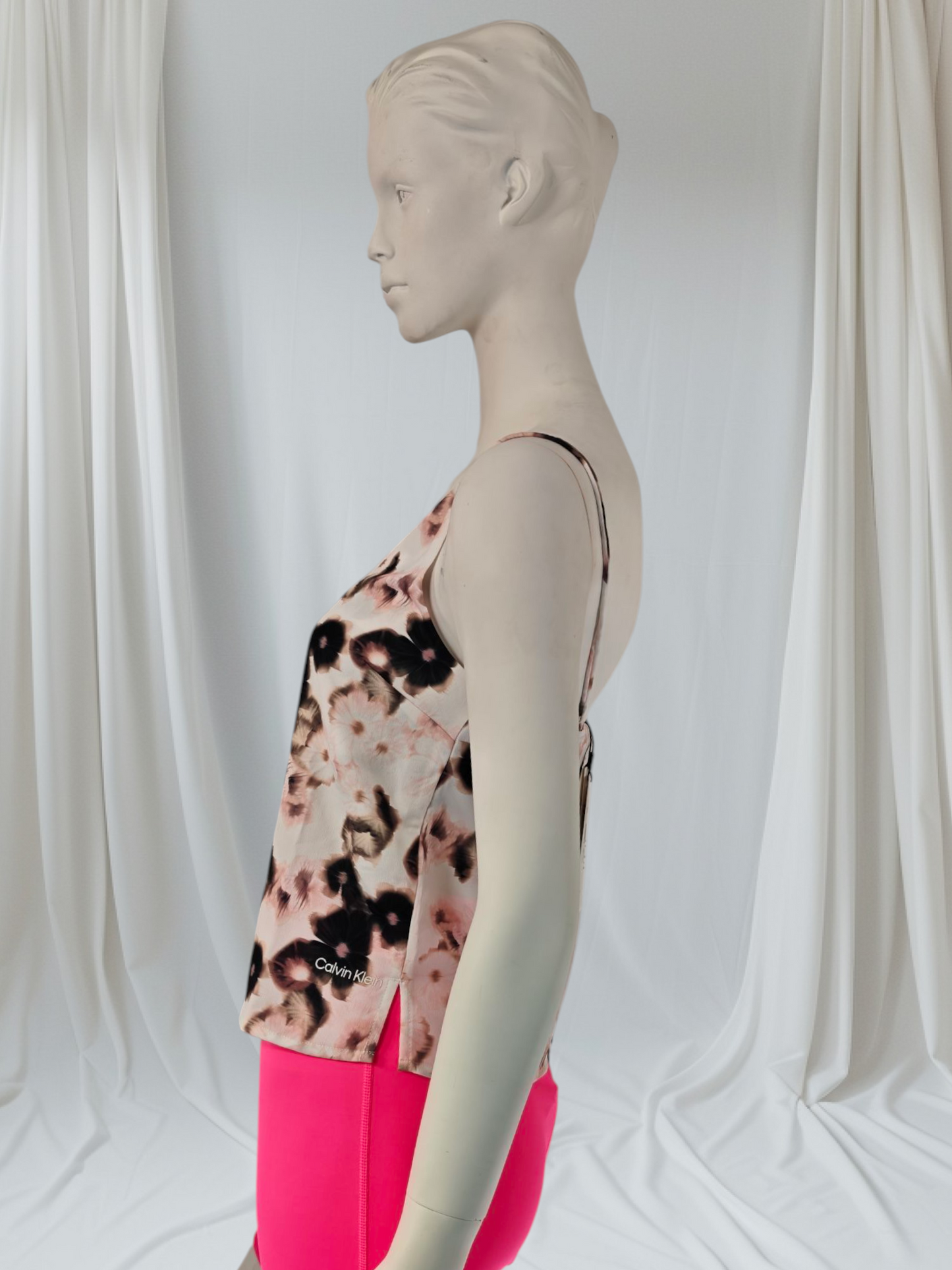 Calvin Klein – Débardeur imprimé en polyester recyclé