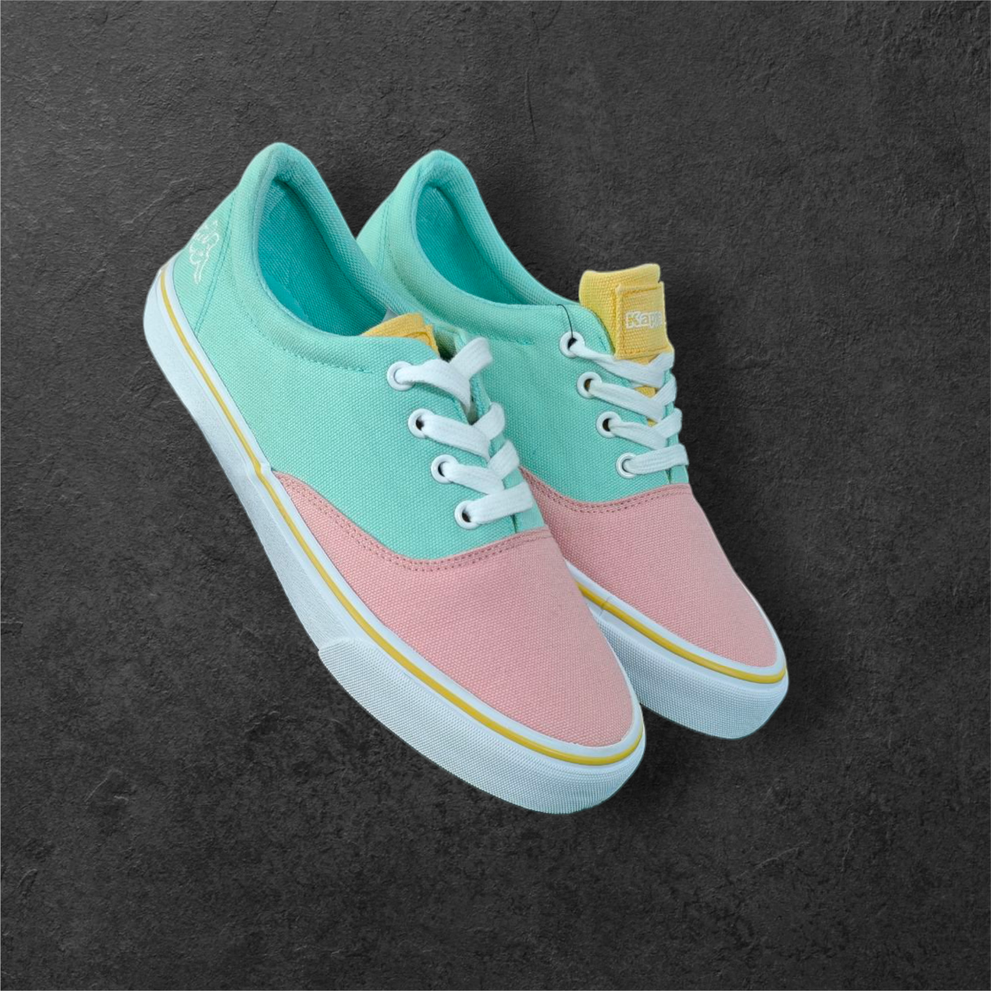 Kappa Sneakers Azure-Rose-Jaune