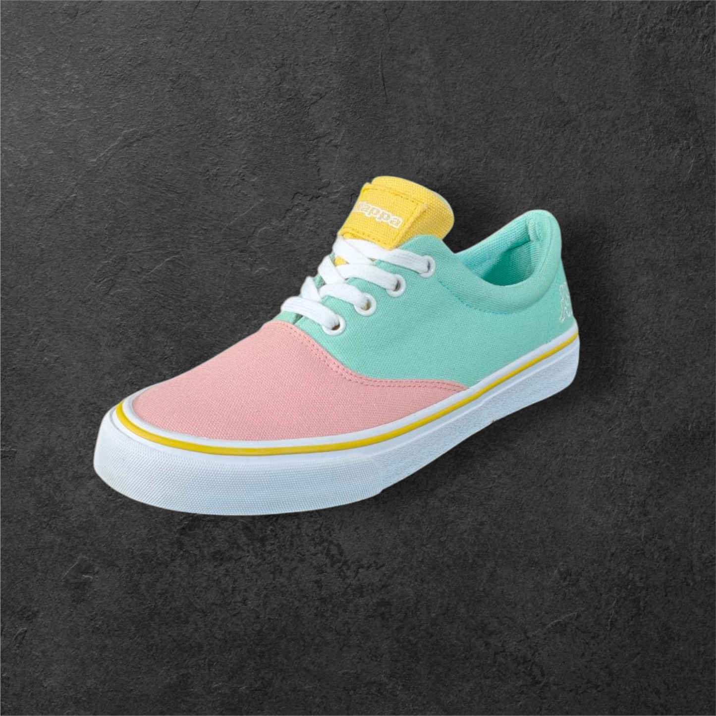 Kappa Sneakers Azure-Rose-Jaune