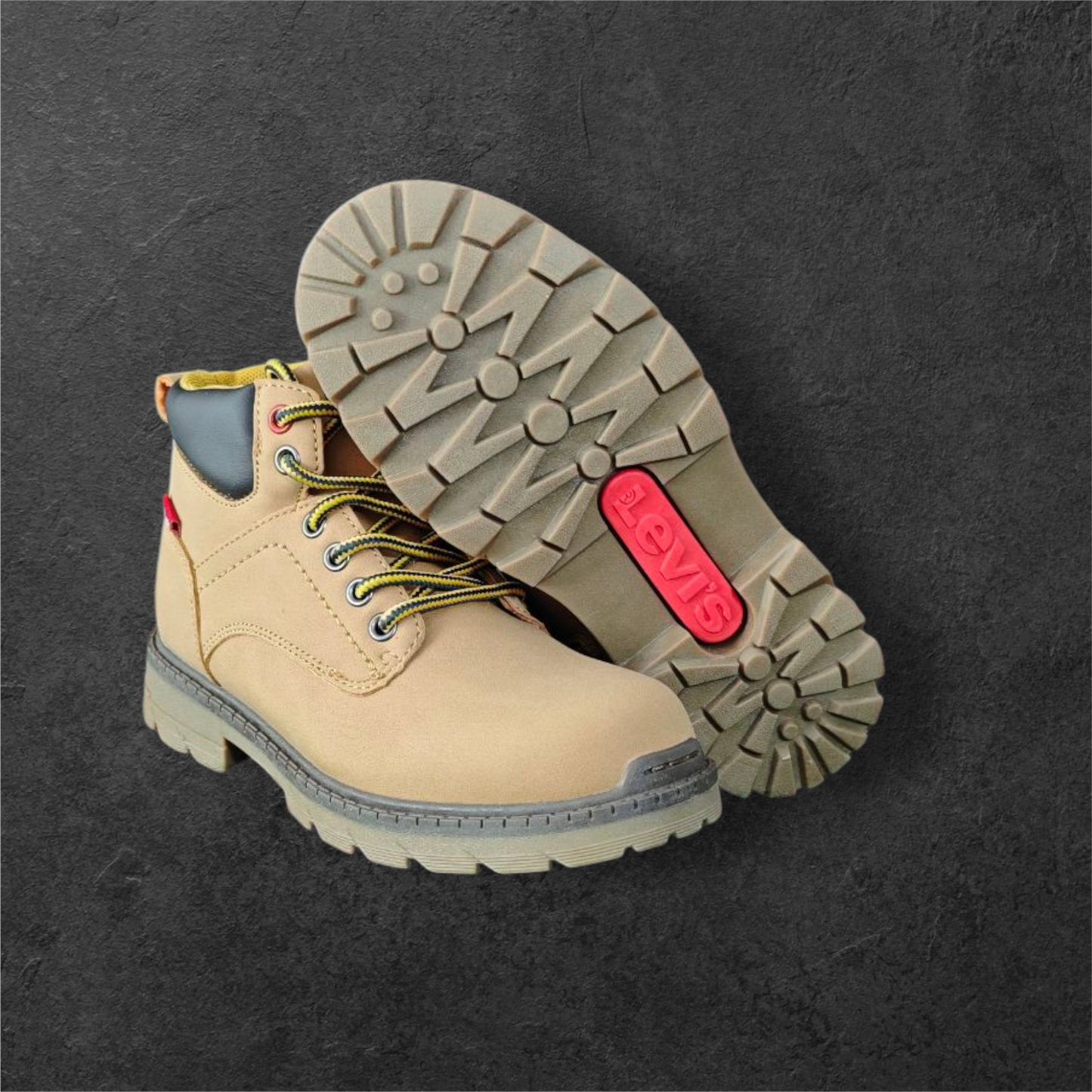 Levi’s Jax Plus Camel – Bottines robustes et intemporelles