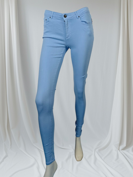 Américain Vintage – Jean skinny bleu clair
