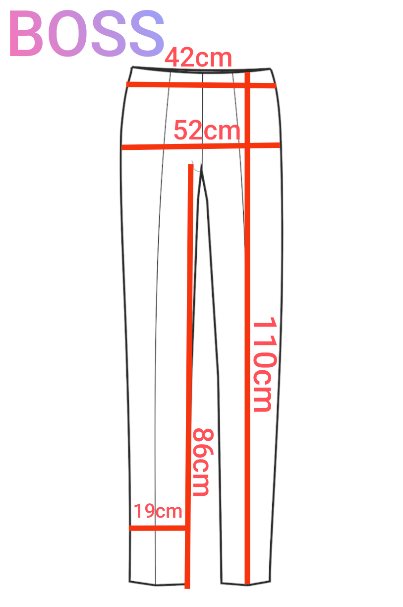 Boss Orange – Pantalon Regular Fit en velours côtelé