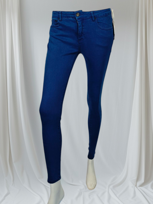 Américain Vintage – Jean skinny bleu Atlantique