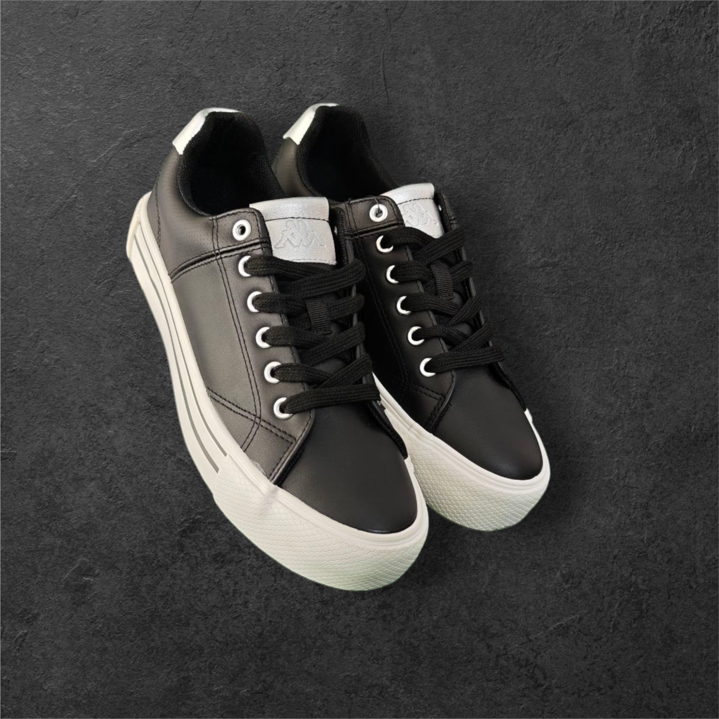 Kappa Sneakers Noires & Blanches
